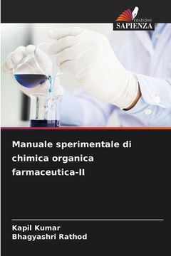 portada Manuale sperimentale di chimica organica farmaceutica-II (in Italian)