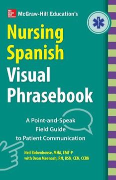 portada McGraw-Hill Education's Nursing Spanish Visual Phrasebook (in English)