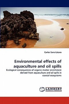 portada environmental effects of aquaculture and oil spills (en Inglés)