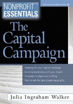 portada nonprofit essentials: the capital campaign