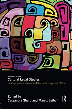 portada Cultural Legal Studies: Law's Popular Cultures and the Metamorphosis of law (en Inglés)