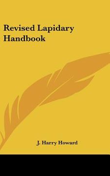 portada revised lapidary handbook (en Inglés)