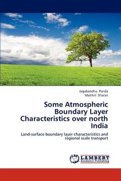 portada some atmospheric boundary layer characteristics over north india (in English)