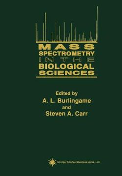 portada mass spectrometry in the biological sciences (en Inglés)