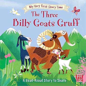 portada My Very First Story Time: The Three Billy Goats Gruff: Fairy Tale with picture glossary and an activity (Hardback) (en Inglés)