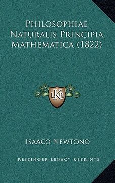 portada philosophiae naturalis principia mathematica (1822) (en Latin)