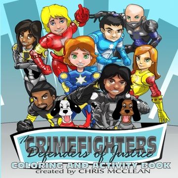 portada The CrimeFighters: Coloring and Activity Book
