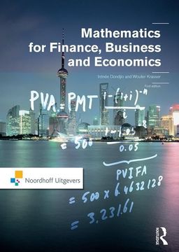 portada Mathematics for Finance, Business and Economics (en Inglés)