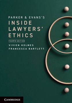 portada Parker and Evans'S Inside Lawyers'Ethics (en Inglés)