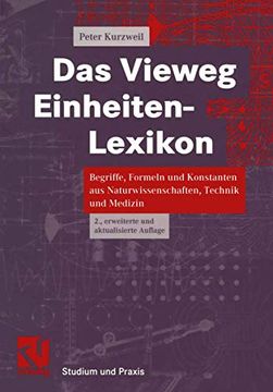 portada Das Vieweg Einheiten-Lexikon (en Alemán)