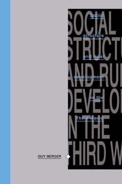 portada Social Structure and Rural Development in the Third World (en Inglés)