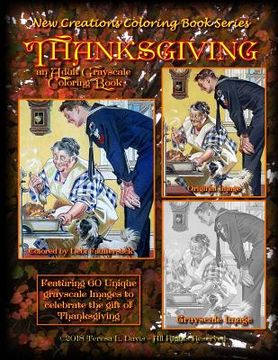 portada New Creations Coloring Book Series: Thanksgiving (en Inglés)