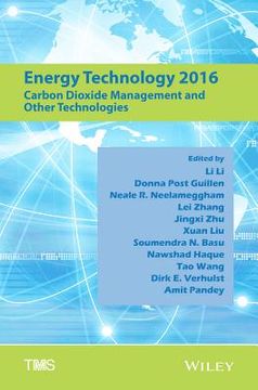 portada Energy Technology 2016 (en Inglés)