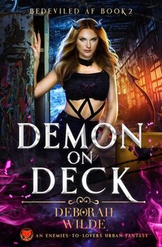 portada Demon on Deck: An Enemies-To-Lovers Urban Fantasy (en Inglés)