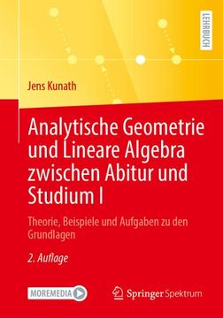 portada Analytische Geometrie und Lineare Algebra Zwischen Abitur und Studium i (in German)