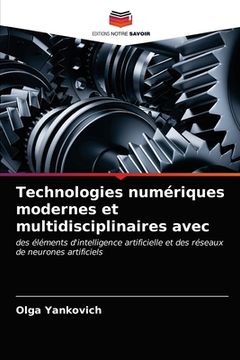 portada Technologies numériques modernes et multidisciplinaires avec (en Francés)