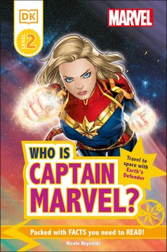 portada Marvel who is Captain Marvel? Travel to Space With Earthâ€™S Defender (dk Readers Level 2) (in English)