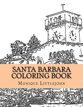 portada Santa Barbara Coloring Book (en Inglés)