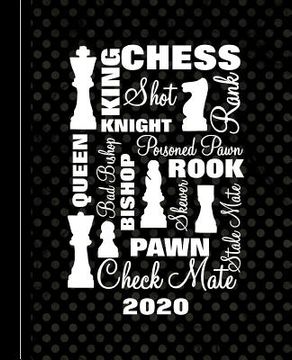 portada Chess Players Design: Diary Weekly Spreads January to December