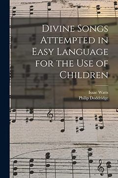 portada Divine Songs Attempted in Easy Language for the use of Children 