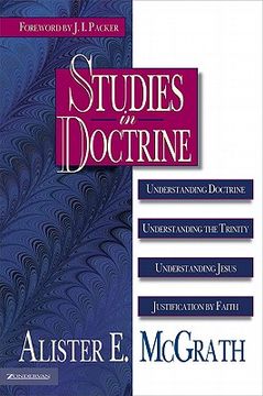 portada studies in doctrine: understanding doctrine, understanding the trinity, understanding jesus, justification by faith (in English)
