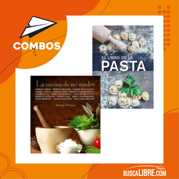 portada Pack 2x1 El Libro de la Pasta + La Cocina de mi Madre (in Spanish)