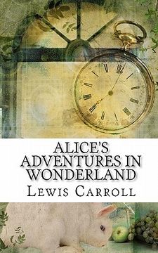 portada alice's adventures in wonderland (en Inglés)