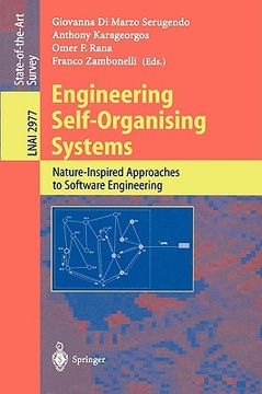 portada engineering self-organising systems: nature-inspired approaches to software engineering (in English)