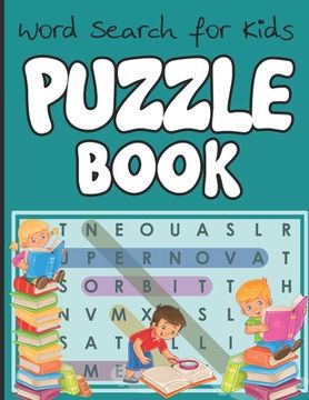 portada Word Search for Kids - Puzzle Book: English Educational Word Search Puzzles. Child Brain Exercise Book! (en Inglés)