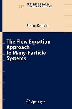 portada the flow equation approach to many-particle systems (in English)
