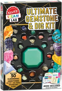 portada Klutz Steam lab Ultimate Gemstone & dig kit (en Inglés)