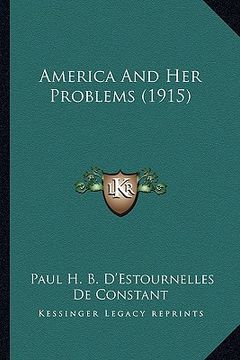 portada america and her problems (1915) (in English)