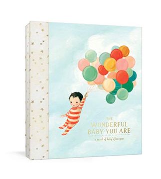portada The Wonderful Baby you Are: A Record of Baby's First Year: Baby Memory Book With Stickers and Pockets (en Inglés)