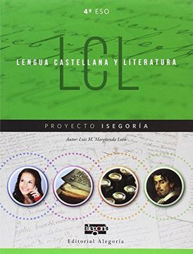 portada Lengua Castellana y Literatura. 4º de ESO: Proyecto Isegoría - 9788415380344