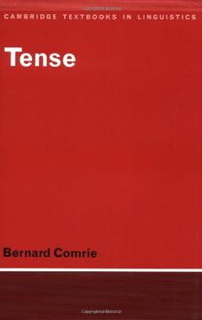 portada Tense Paperback (Cambridge Textbooks in Linguistics) (en Inglés)