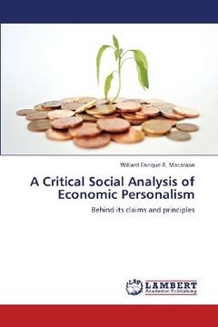portada A Critical Social Analysis of Economic Personalism
