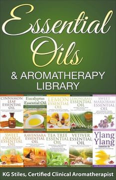 portada Essential Oils & Aromatherapy Library (en Inglés)