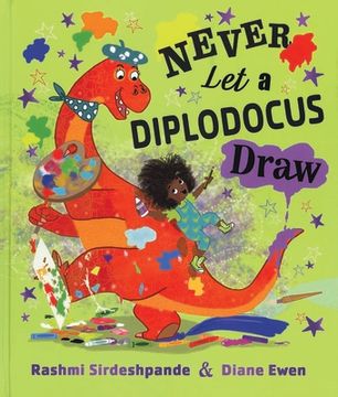 portada Never Let a Diplodocus Draw (in English)
