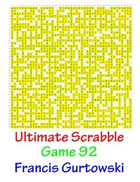 portada Ultimate Scrabble Game 92 (en Inglés)