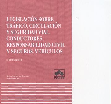 portada legislacion trafico 6/e circulacion y seguridad vial