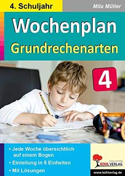 portada Wochenplan Grundrechenarten / Klasse 4 (en Alemán)