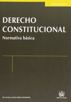 portada Derecho Constitucional Normativa Básica (Textos Legales)