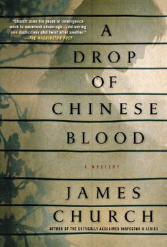 portada A Drop of Chinese Blood: A Mystery (Inspector o Novels) (en Inglés)