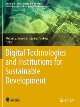 portada Digital Technologies and Institutions for Sustainable Development (en Inglés)
