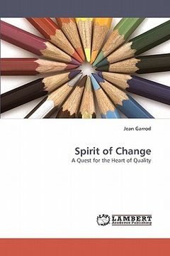 portada spirit of change (en Inglés)