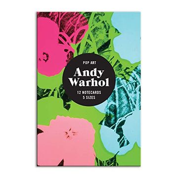 portada Andy Warhol pop art Notecard set (in English)
