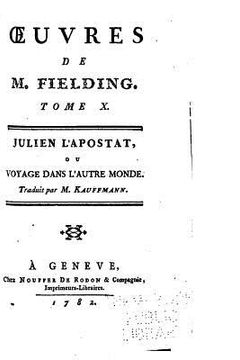 portada Oeuvres de M. Fielding - Tome X (en Francés)
