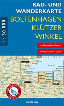 portada Rad- und Wanderkarte Boltenhagen, Klützer Winkel 1: 30 000 (in German)
