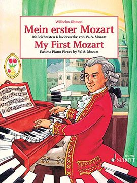 portada Mein Erster Mozart: Die Leichtesten Klavierwerke von W. A. Mozart: Klavierw 
