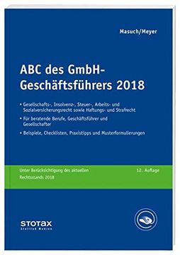 portada Abc des Gmbh-Geschäftsführers 2018